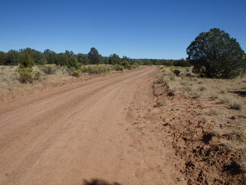 GDMBR: Northbound on CR-42.